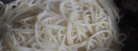 спагетти с дарами моря и маслинами. Шаг 12