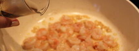 спагетти с креветками в сливочном соусе. Шаг 6