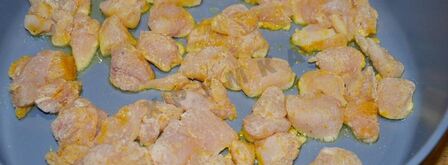 спагетти с курицей в сливочном соусе. Шаг 6