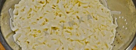 спагетти с курицей в сливочном соусе. Шаг 9