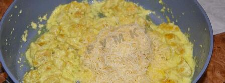 спагетти с курицей в сливочном соусе. Шаг 10