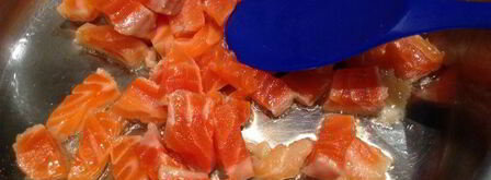 спагетти с рыбкой. Шаг 4