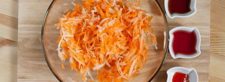 спагетти с соусом из печеного болгарского перца. Шаг 4