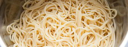 спагетти с соусом из печеного болгарского перца. Шаг 5