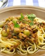 Спагетти с тунцом