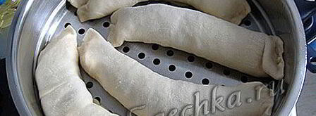 ханум, рулеты на пару. Шаг 7