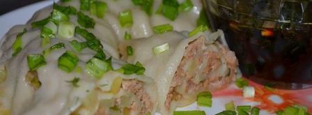 ханум с мясом и картошкой. Шаг 12