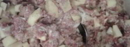 манты из слоеного теста. Шаг 3