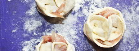 манты на сковороде. Шаг 12