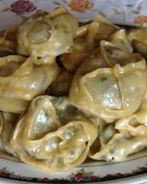 Манты с джусаем