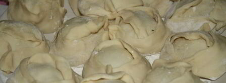 манты с мясным фаршем. Шаг 11