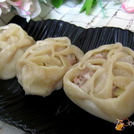 Рецепт мантов с мясом и картофелем