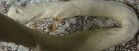 манты с мясом и картофелем. Шаг 7