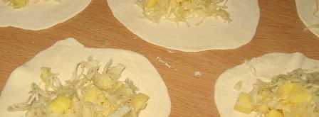 манты с овощами. Шаг 7