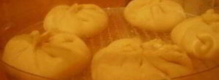 манты с тыквой и курицей. Шаг 6