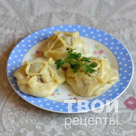 Рецепт мантов в мультиварке