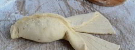 манты в виде рыбок. Шаг 8