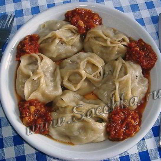 Рецепт мантов