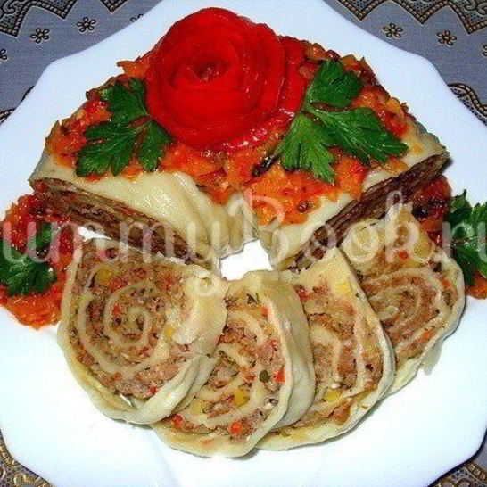 Рецепт парового рулета ханум