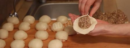 пян-се манты по-корейски. Шаг 15