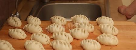 пян-се манты по-корейски. Шаг 16