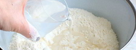 тесто на манты без яиц. Шаг 5