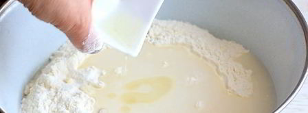 тесто на манты без яиц. Шаг 6