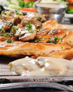 Деревенская курица по-французски