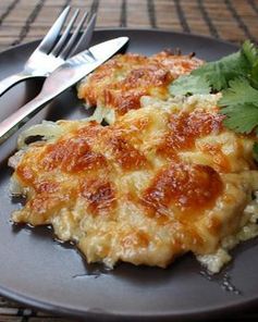 Картофель на сковороде по-французски