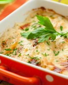 Куриное филе с грибами по-французски