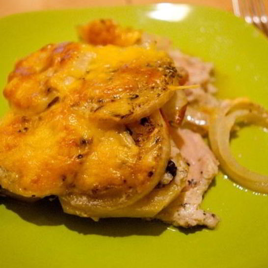 Рецепт мяса по-французски из филе курицы