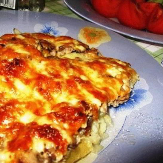 Рецепт мяса по-французски из куриного фарша