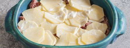 мясо по-французски с фаршем. Шаг 10