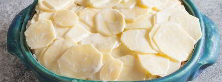 мясо по-французски с фаршем. Шаг 13