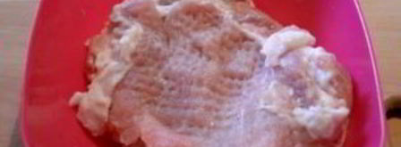 мясо по-французски с грибами и сыром. Шаг 3