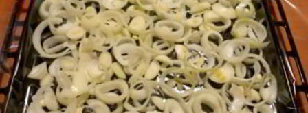 мясо по-французски с грибами и сыром. Шаг 7