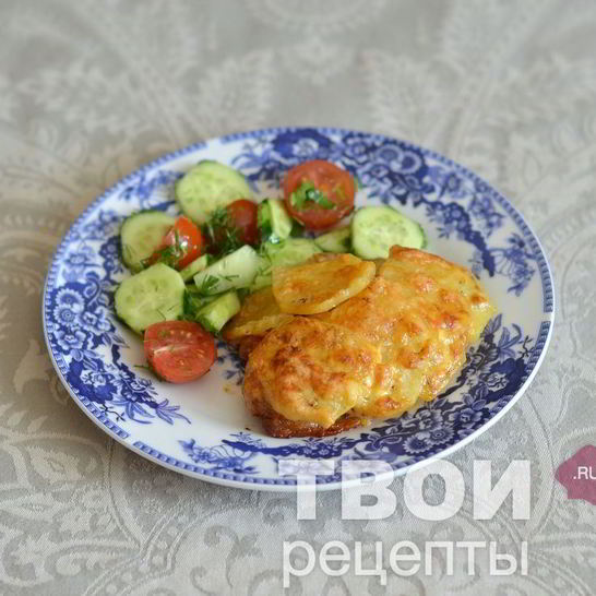 Рецепт мяса по-французски с грибами