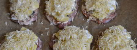 мясо по-французски с грибами. Шаг 12