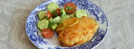 мясо по-французски с грибами. Шаг 13