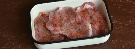 мясо по-французски с грибами. Шаг 4