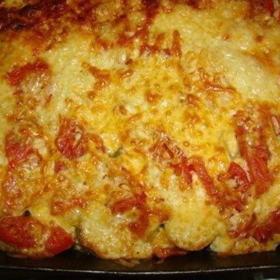 Рецепт мяса по-французски с кабачками