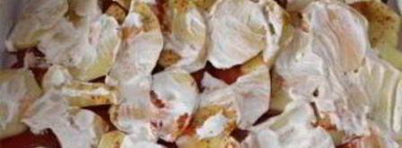 мясо по-французски со сметаной. Шаг 6