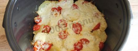 мясо по-французски в мультиварке с картофелем. Шаг 13