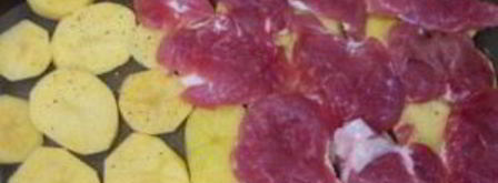 свинина по-французски с грибами. Шаг 3