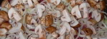 свинина по-французски с грибами. Шаг 4