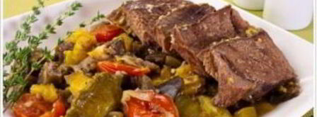 баранина с овощами запеченная. Шаг 5