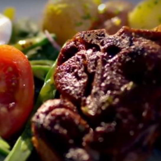 Рецепт баранины со стручковой фасолью и яйцами