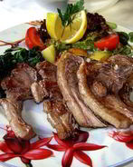 Бараньи ребрышки на мангале