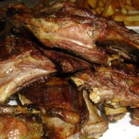 Рецепт бараньих ребрышек