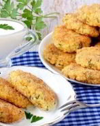 Биточки пшенные